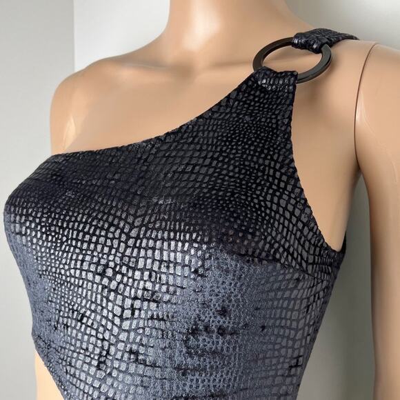 New Solid & Striped The Claudia One-Piece Black Cut Out Swim Suit - Picture 6 of 12